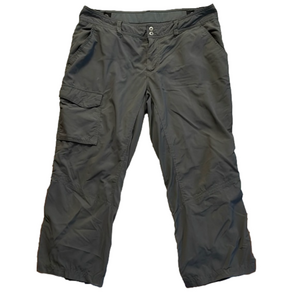 COLUMBIA Nylon OmniShade Hiking Capri Size 8